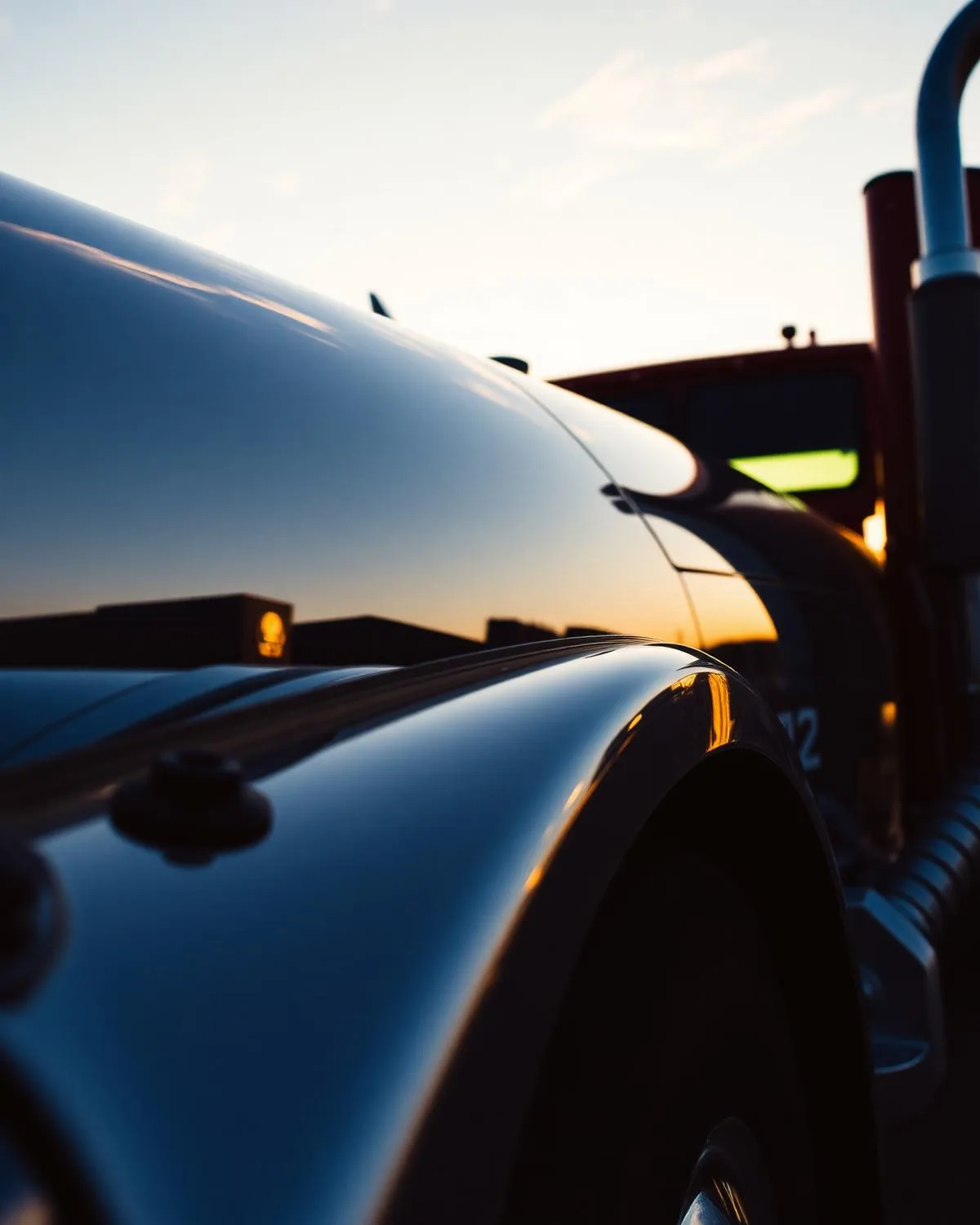 Fuel tanker truck